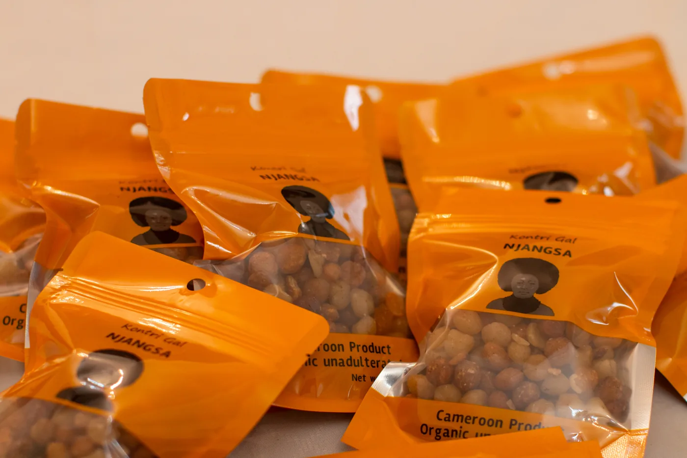 Kontri Gal Njangsa packs ready for customers