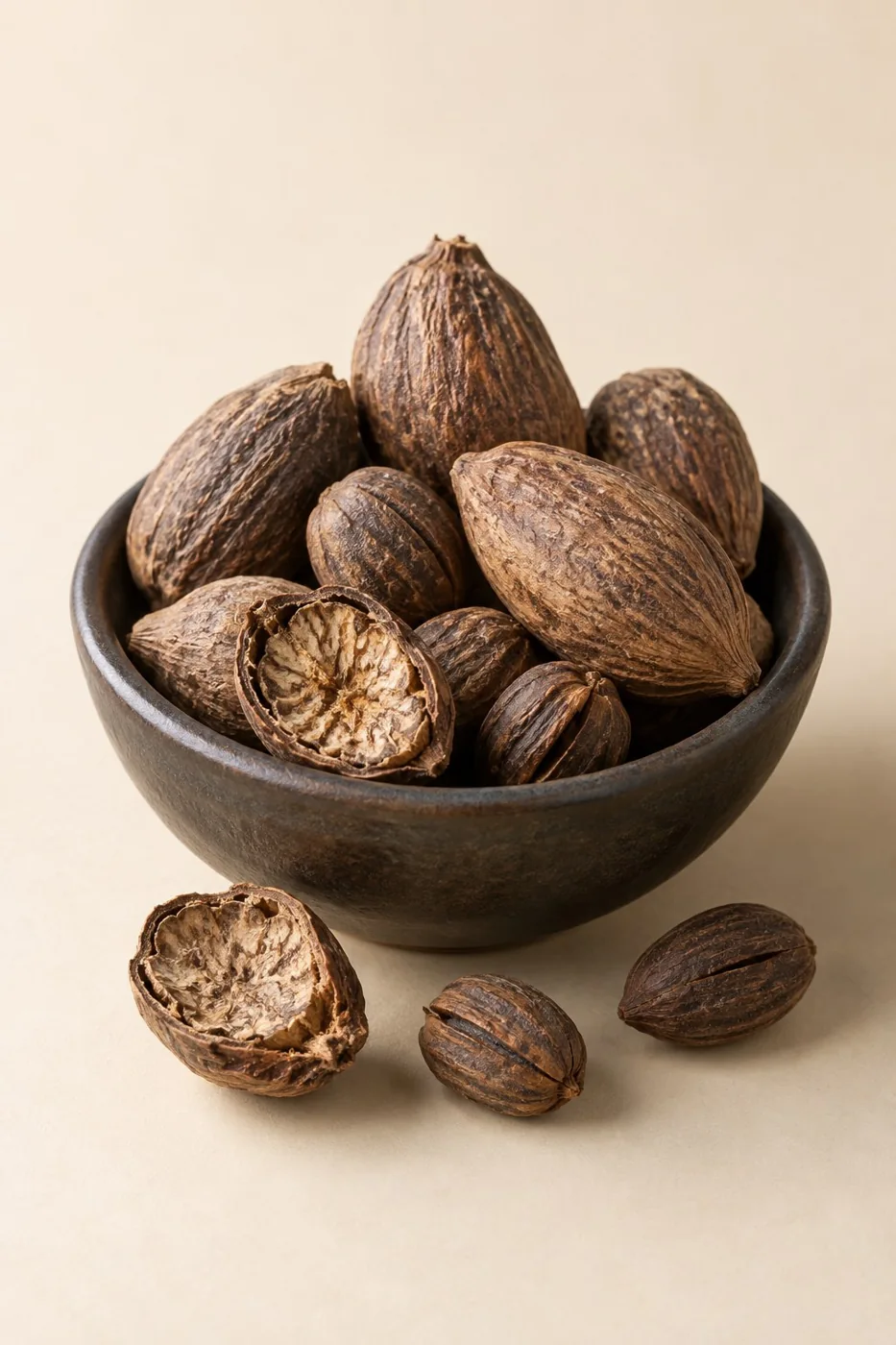 Dried aromatic seeds for sweet root spice blends